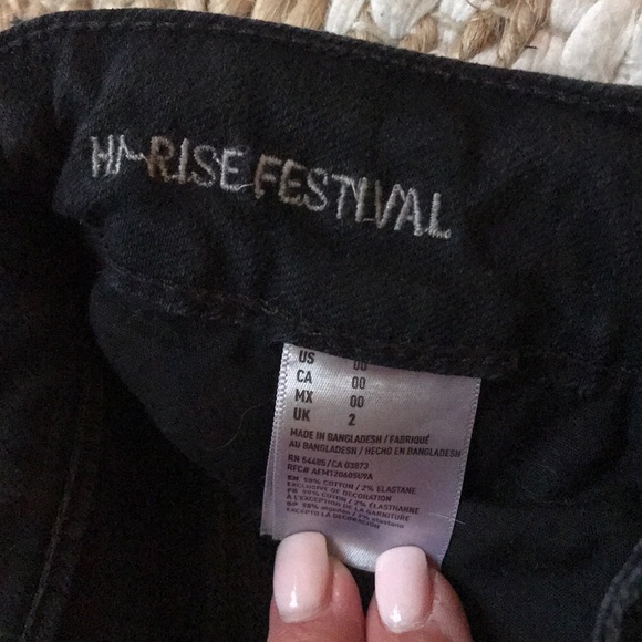 00 black high rise festival American Eagle - Picture 6 of 6